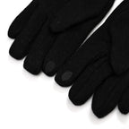 Winter Must-Have - Cashmere Touch Screen Gloves - Black