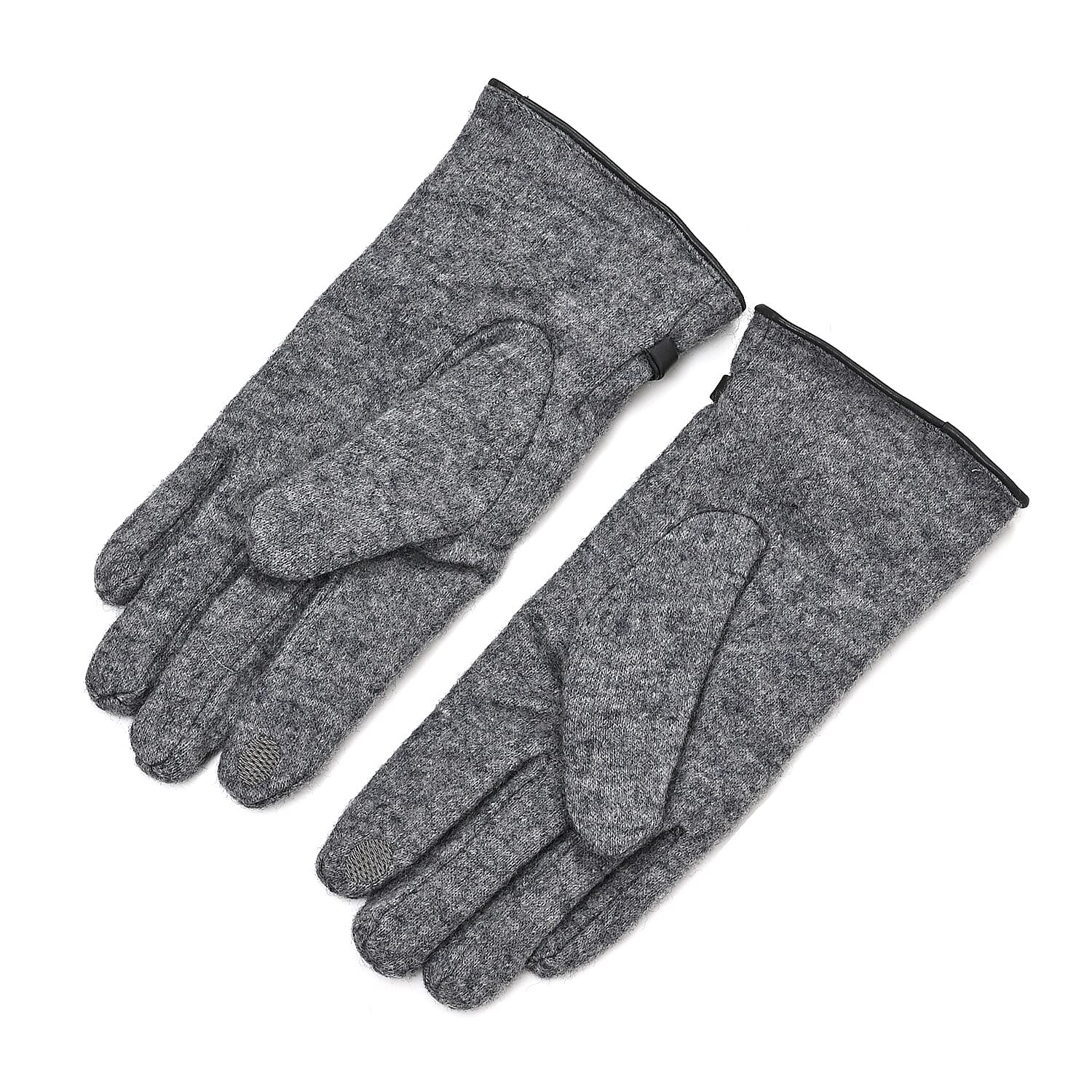 Winter Must-Have - Cashmere Touch Screen Gloves - Grey
