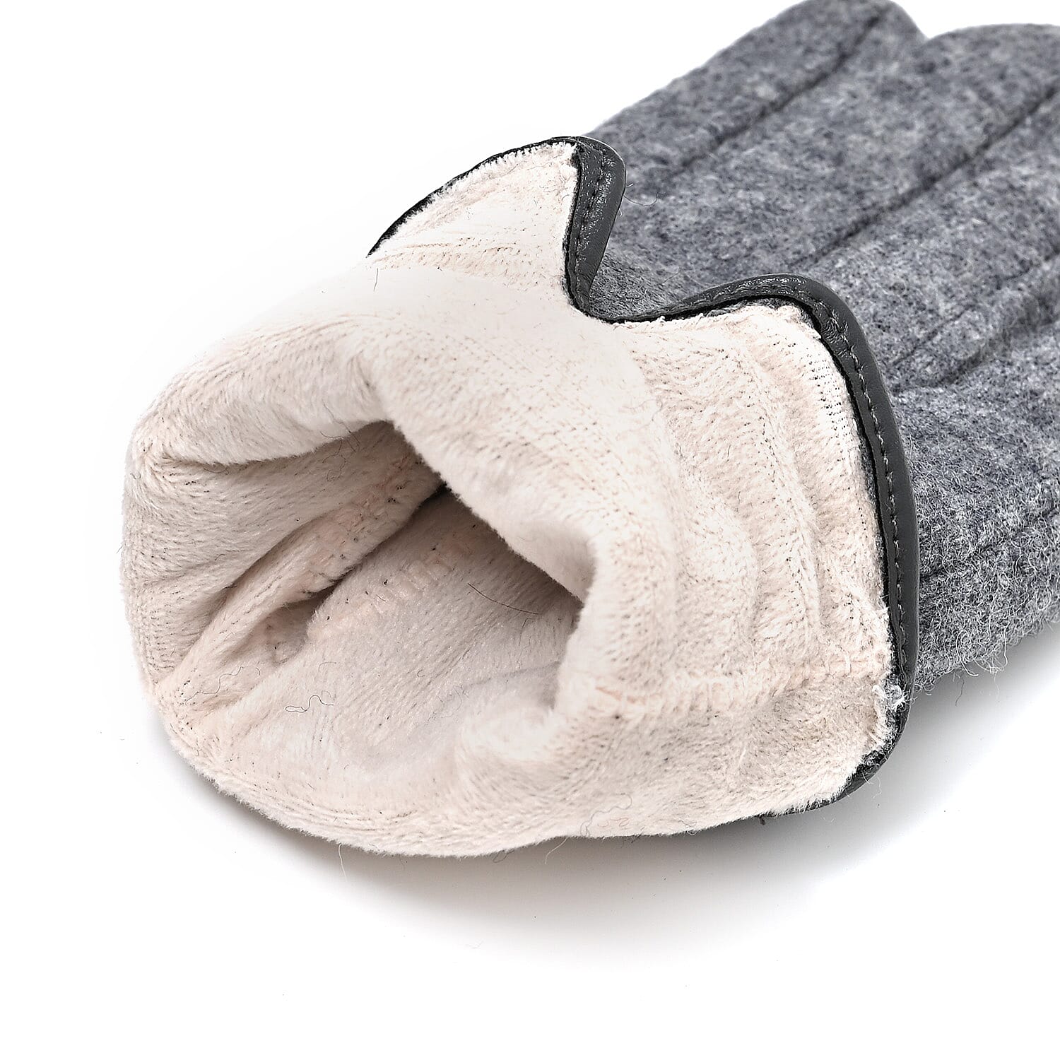 Winter Must-Have - Cashmere Touch Screen Gloves - Grey