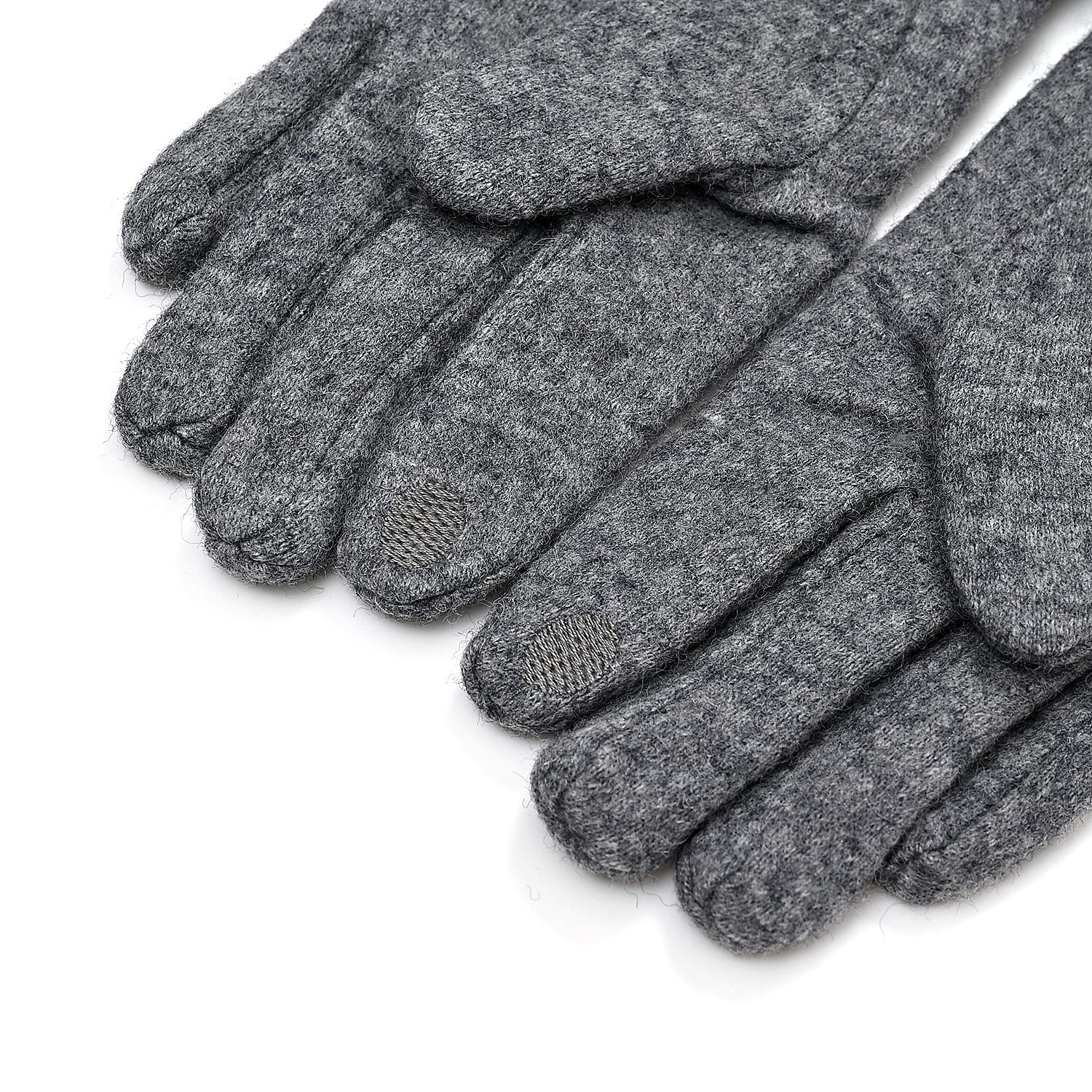 Winter Must-Have - Cashmere Touch Screen Gloves - Grey