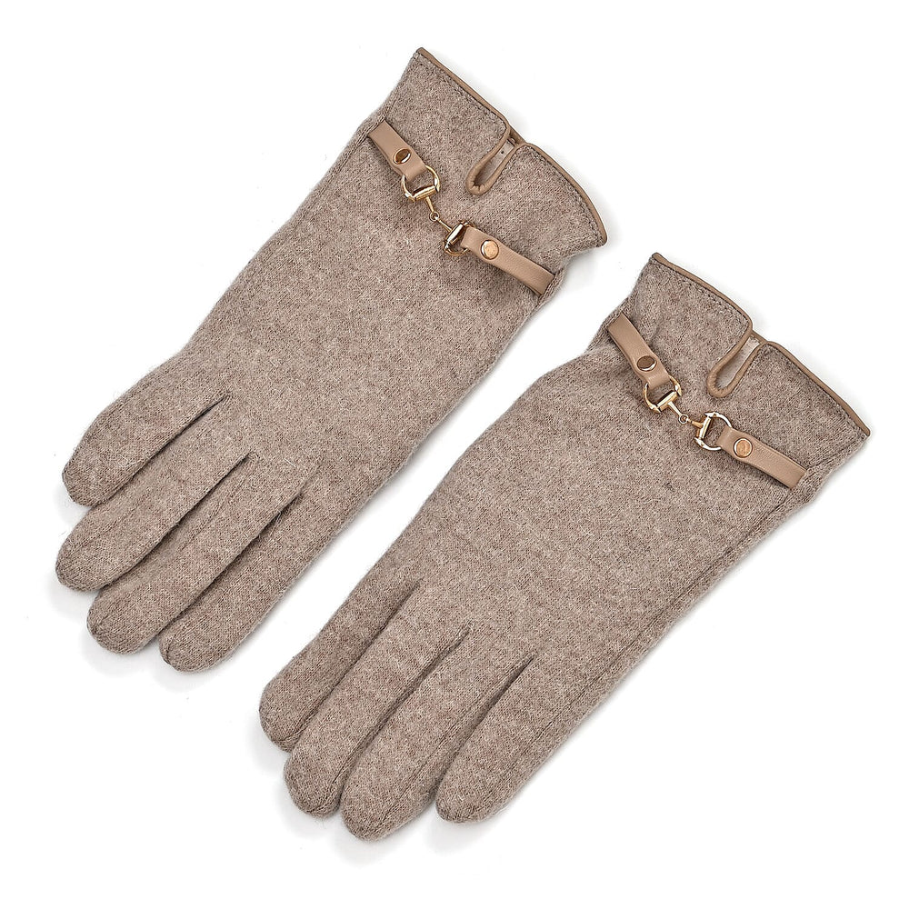 Winter Must-Have - Cashmere Touch Screen Gloves - Khaki
