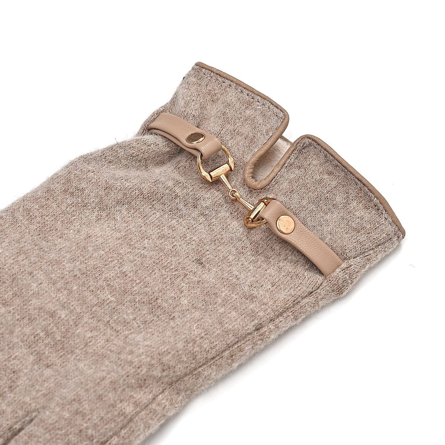 Winter Must-Have - Cashmere Touch Screen Gloves - Khaki