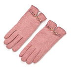 Winter Must-Have - Cashmere Touch Screen Gloves - Pink