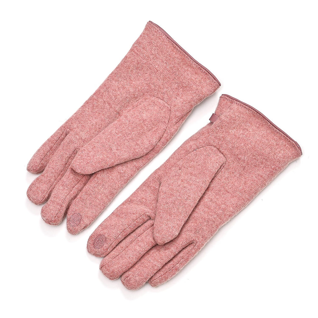 Winter Must-Have - Cashmere Touch Screen Gloves - Pink