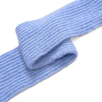 Winters Must Buy - Solid Beanie Cozy Cap and Scarf Set - Blue