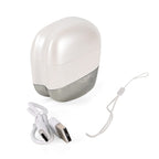Earbud and In-Ear Headphone (Size 5x2 cm) - White & Green