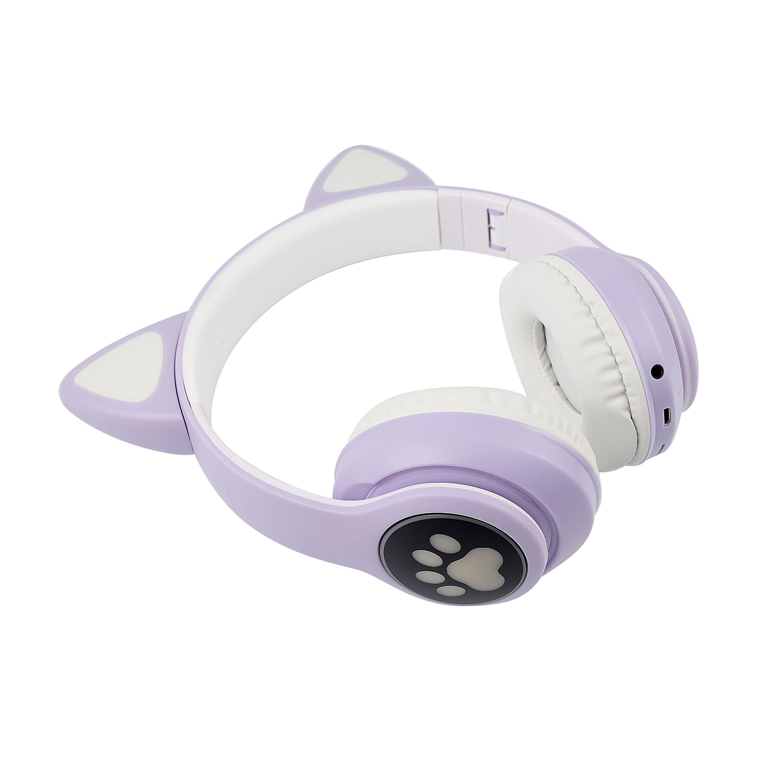 Wireless Headphone with LED Lights - Purple
