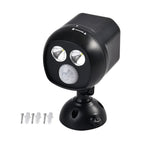 Wireless Super Bright Motion Sensor Security Spotlight (Size 16x10x9 cm) - Black