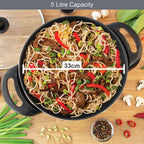 Quest Electric Non-Stick Wok with Rapid Heating Technology - 1500W