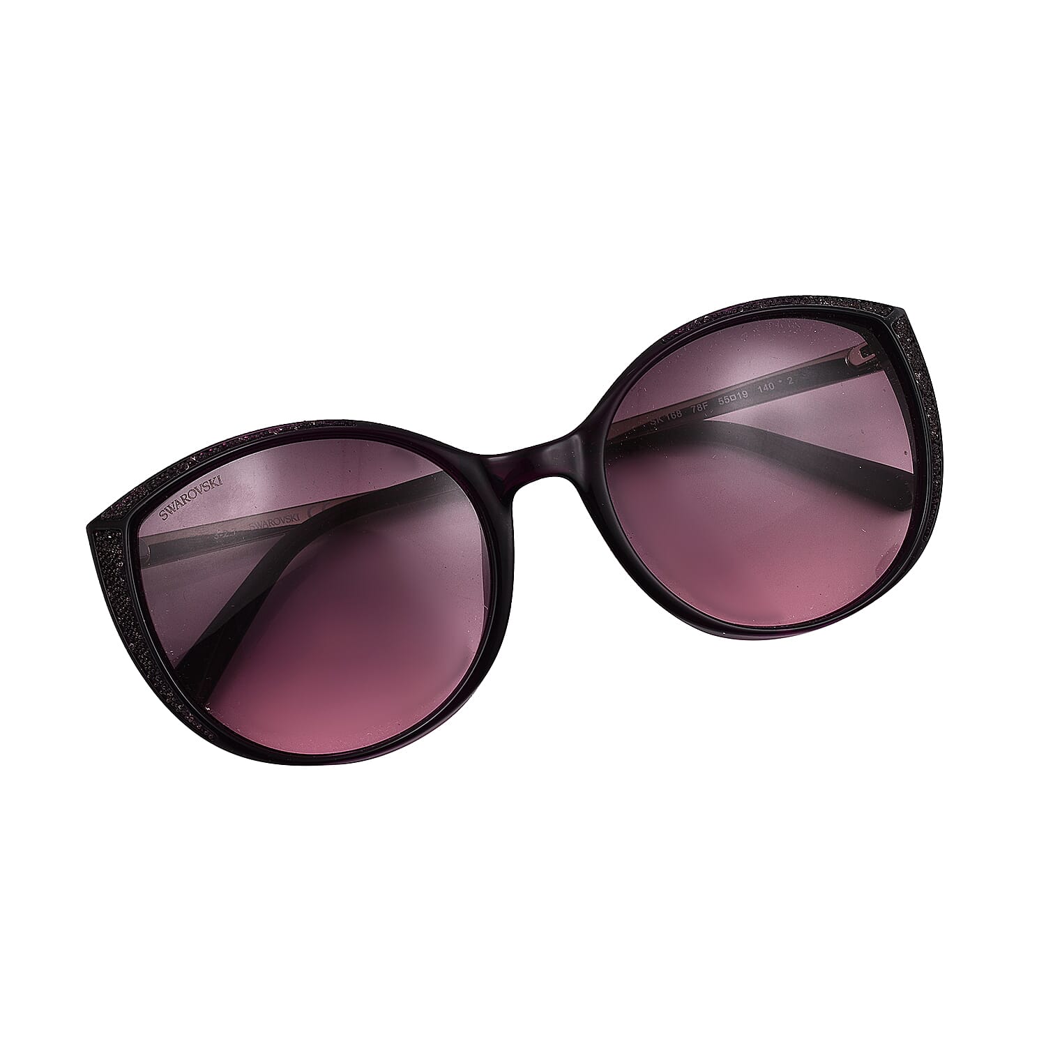 Women Purple Cat Eye Sunglasses