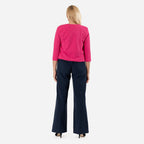 Anonymous Crepe Bolero (Size 20) - Cerise