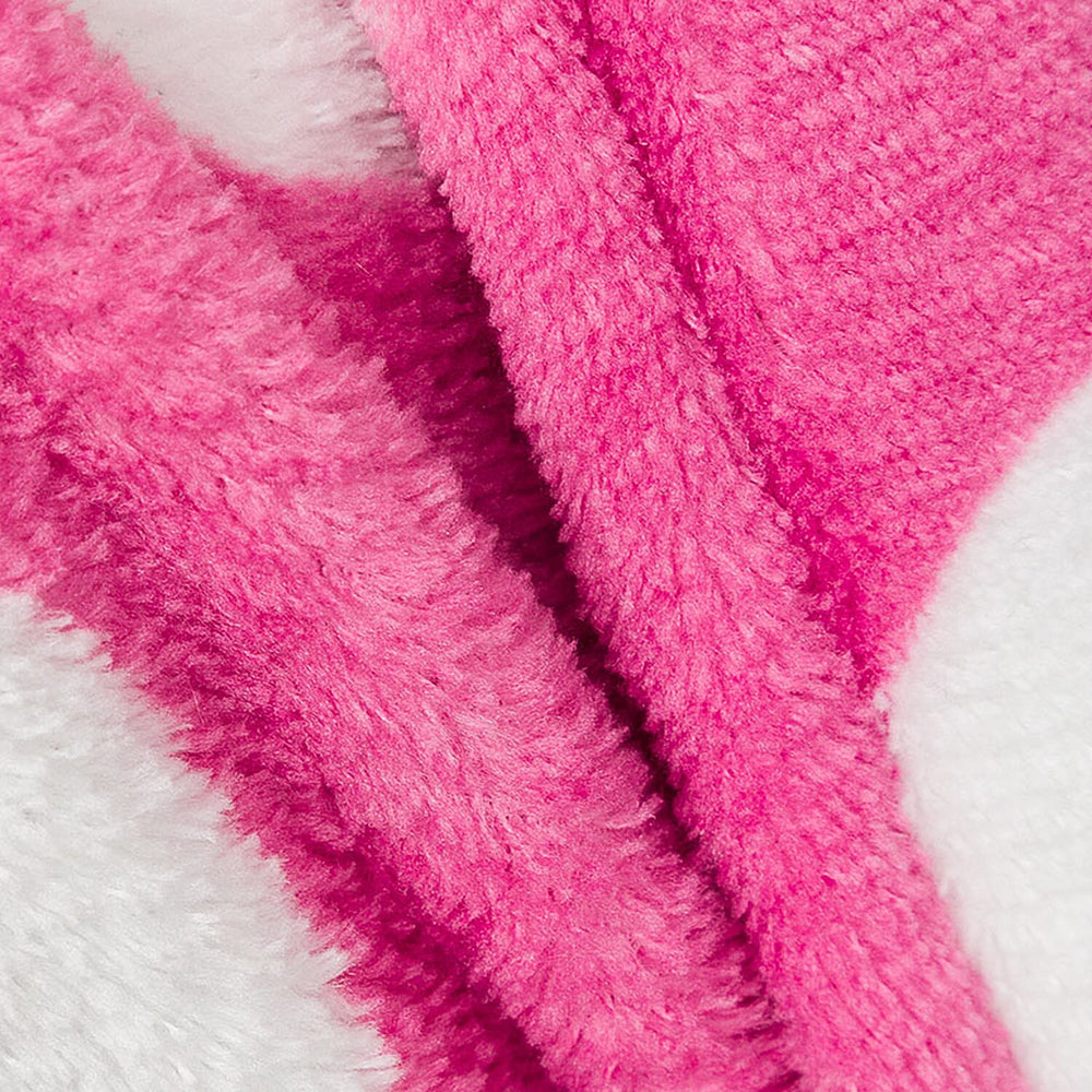 Plush Dressing Gown (One Size) - Pink
