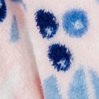 Printed Plush Dressing Gown (One Size) - White