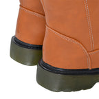 Faux Fur Lined Winter Boot (Size 4) - Brown