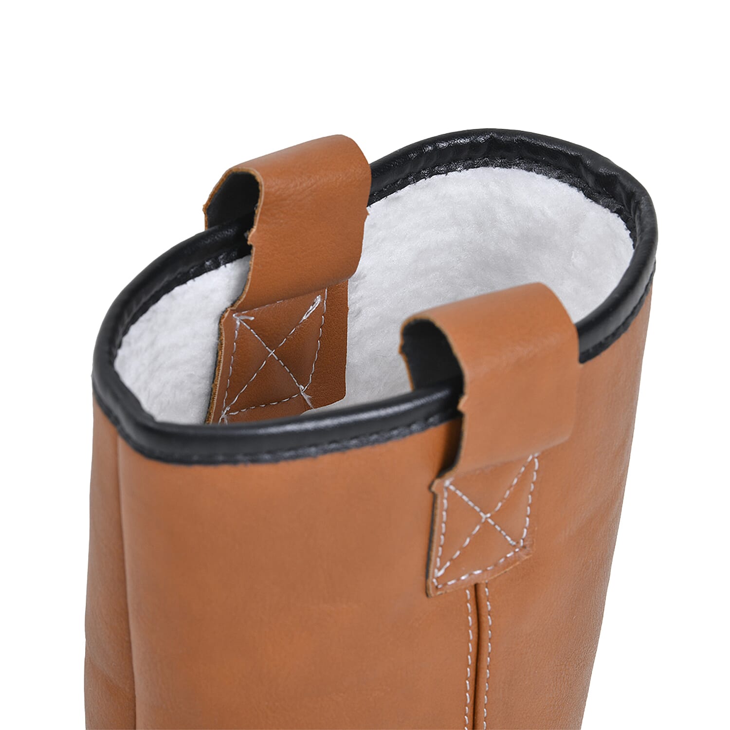Faux Fur Lined Winter Boot (Size 5) - Brown