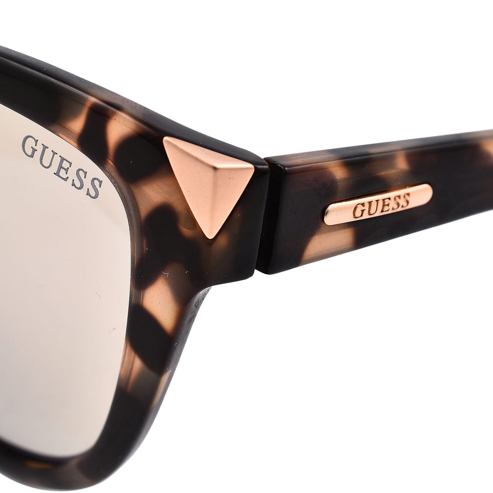 Womens Square Black Tort Sunglasses with Mirror Lenses