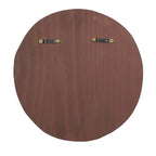 Wooden Wall Jewellery Organiser in Sun - Moon Shape - Cader Brown
