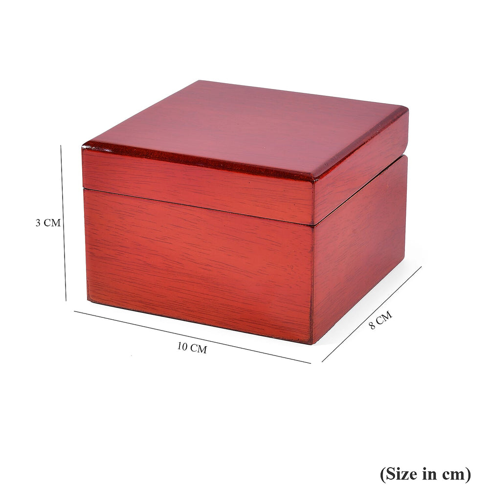 Wooden Watch Box (MDF) - Red