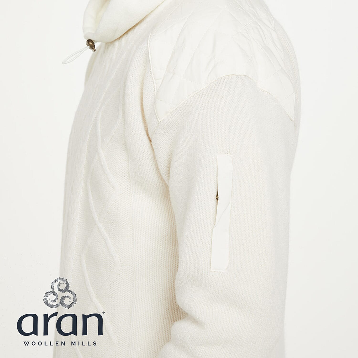 Wool Sweater (Size 1x1 cm) - White