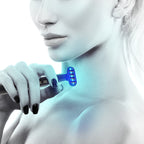 LOWEST EVER PRICE - Glo24K 6-IN-1 Facial Therapy Wand - Dual LED (Red & Blue Light)