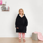 Woven Cardigan and Sweater-Jumper (Size 1x1 cm) - Black