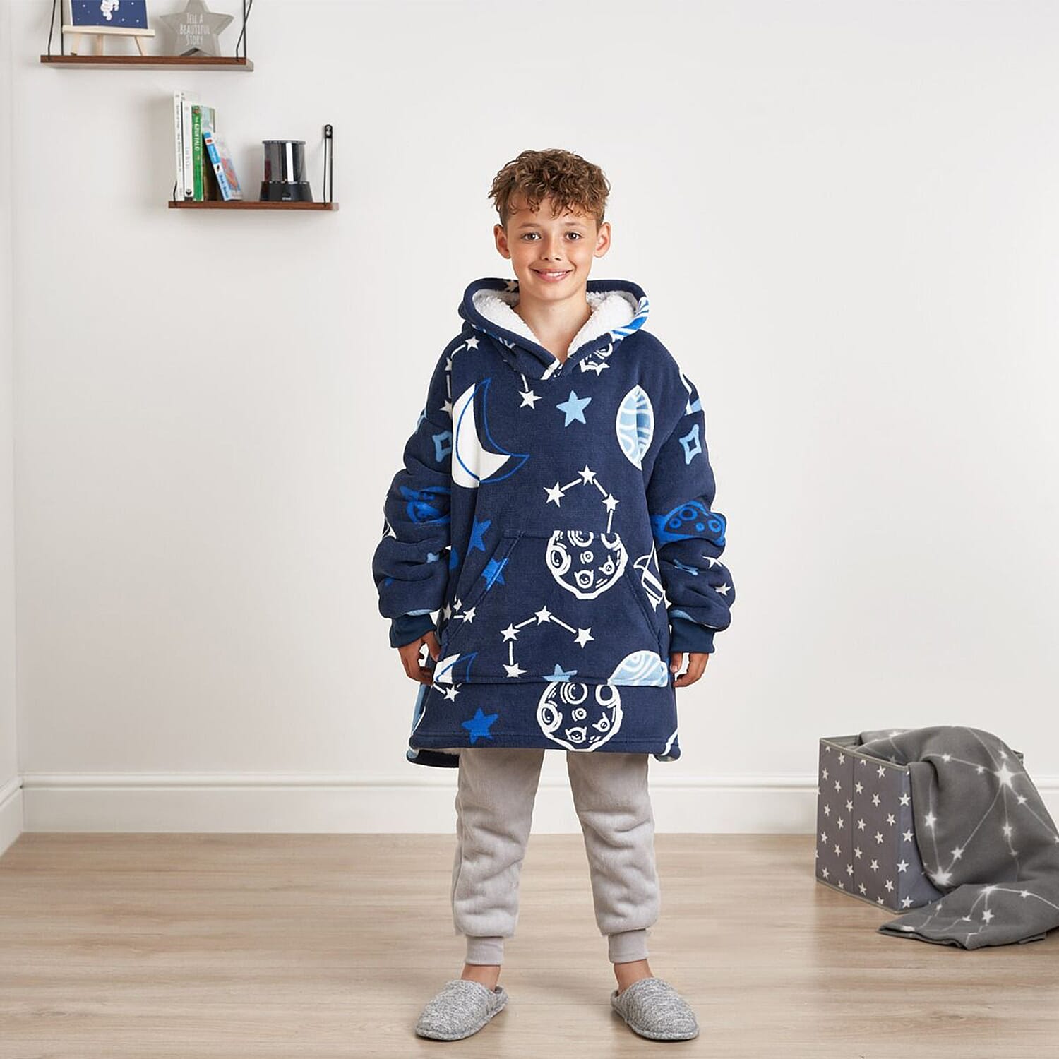 Woven Cardigan and Sweater-Jumper (Size 1x1 cm) - Navy