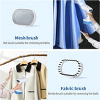 Black Friday Deal- MULTIFUNCTIONAL YASHE High Power Portable Garment Steamer (1600W) with Touch Control Panel and LCD Display - White