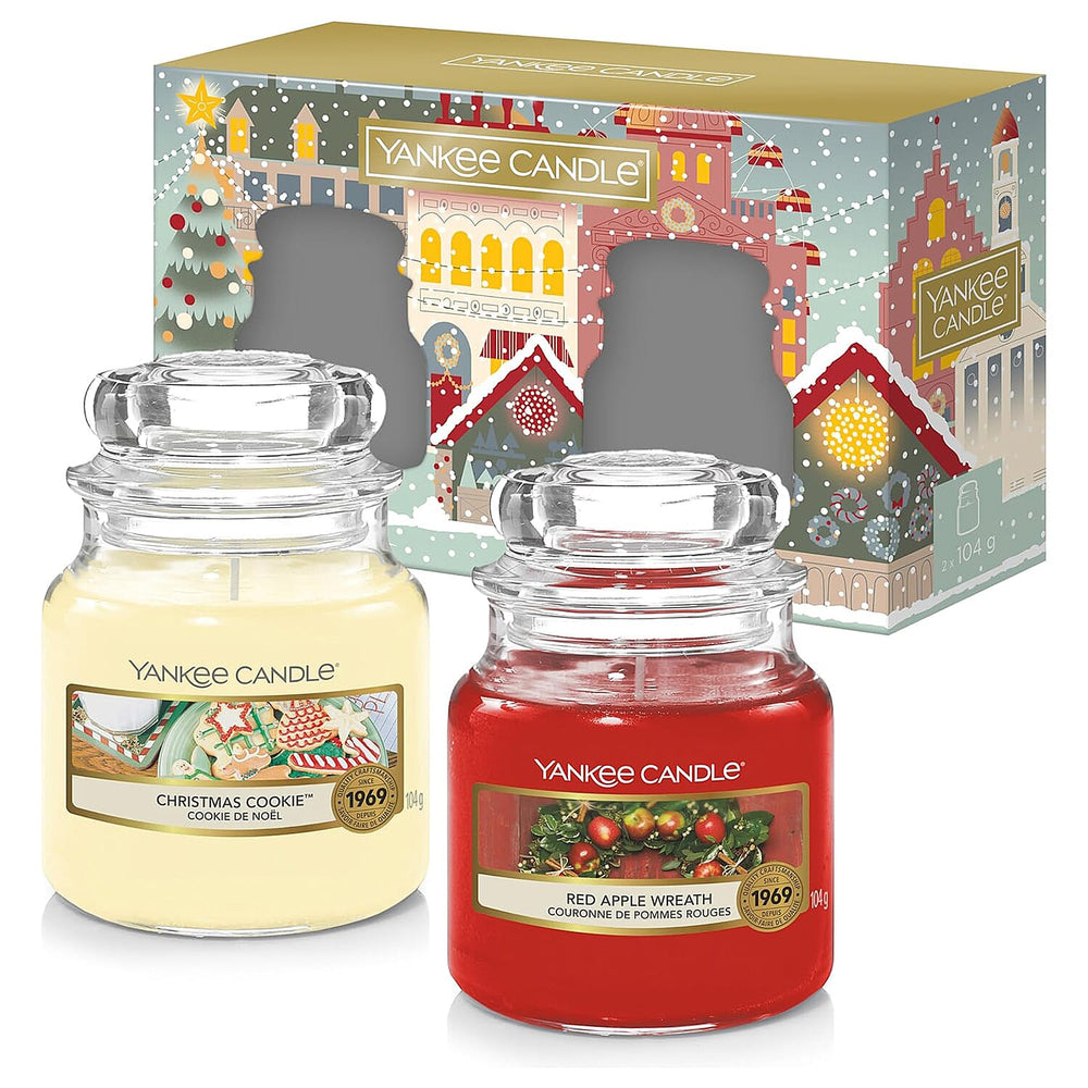 Yankee 2 Scented Jar Candles Gift Set - 104g x 2