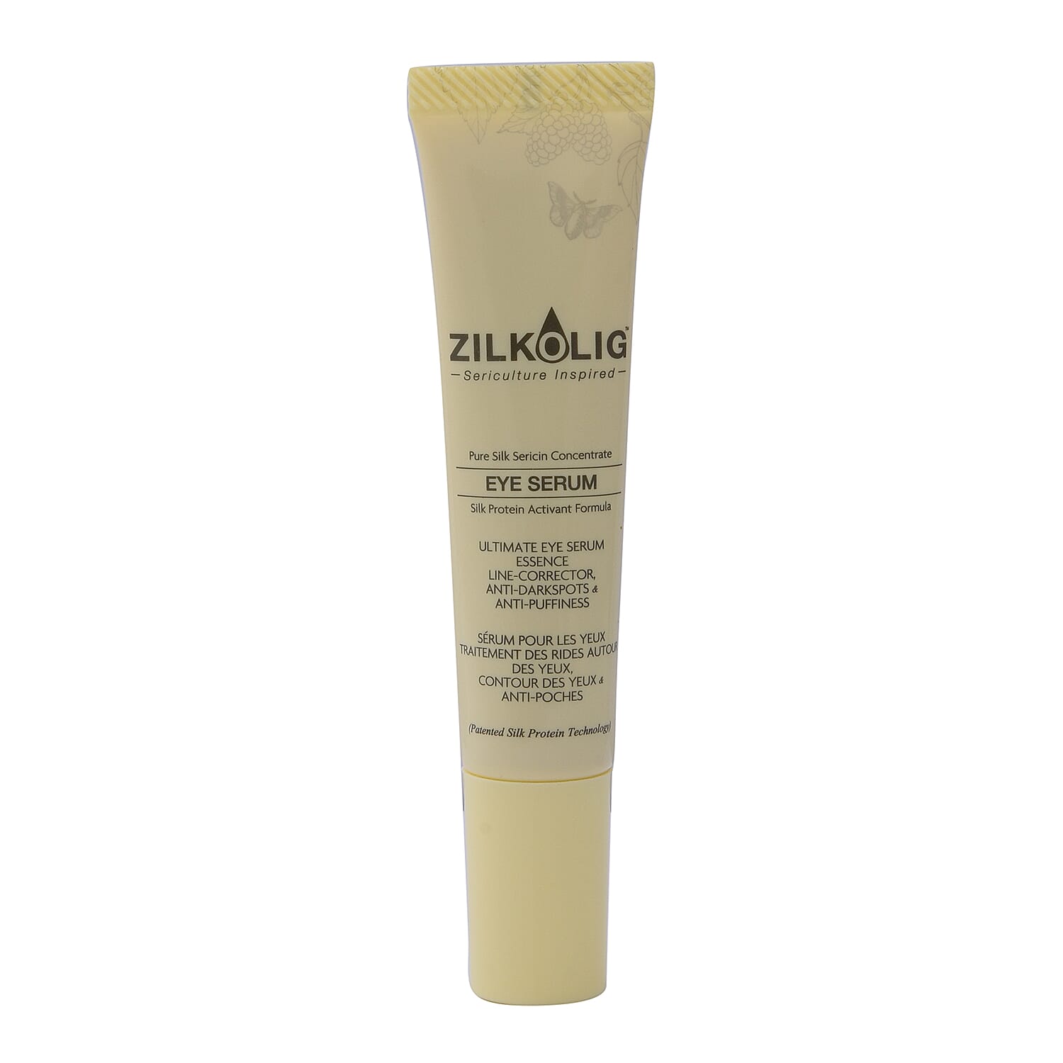 ZILKOLIG Sericulture Inspired Pure Silk Concentrate Protein Activant Eye Serum 15ml