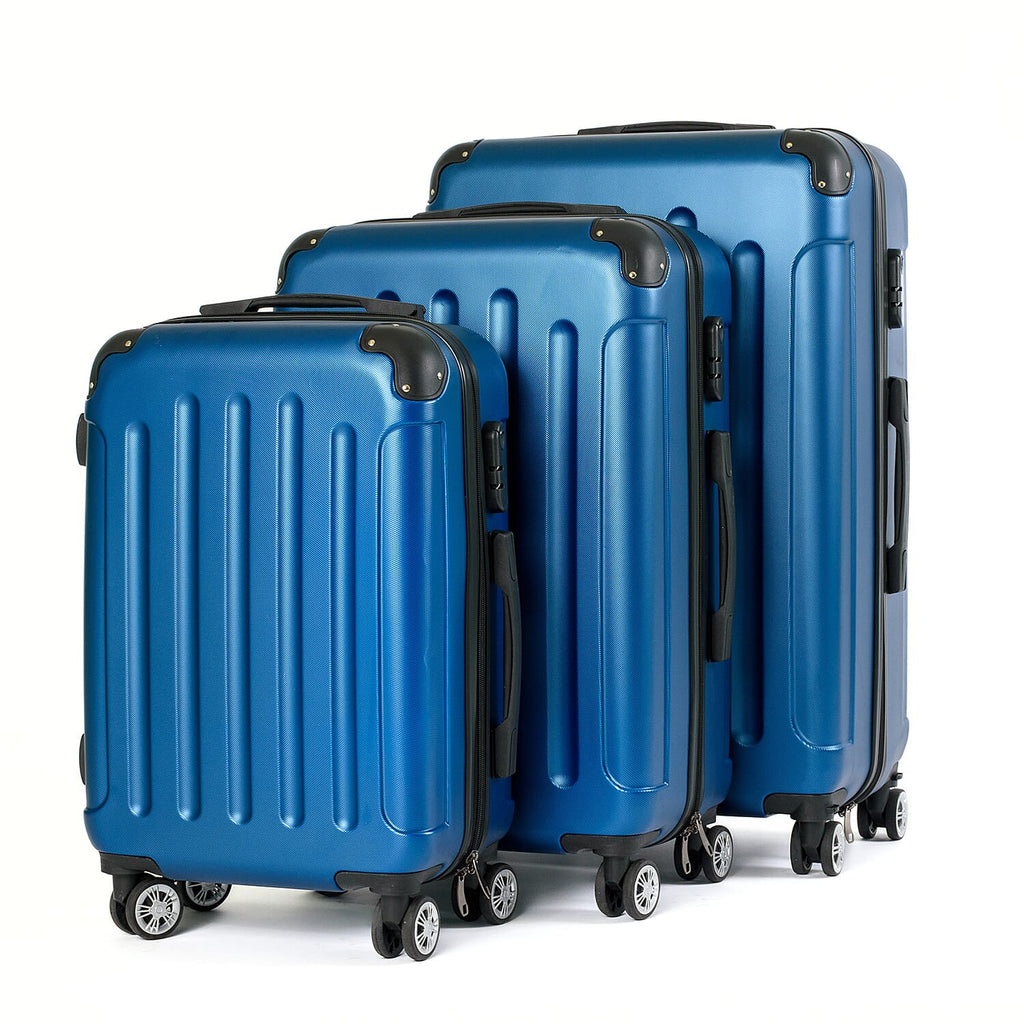 Zeitreise Set of 3 Suitcases - Navy
