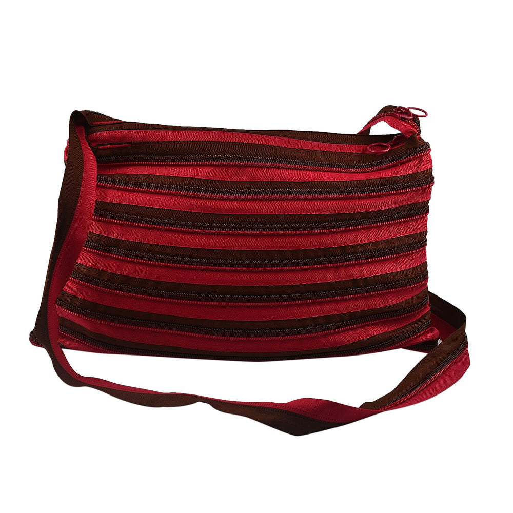 Zipit Crossbody Bag - Dark Pink