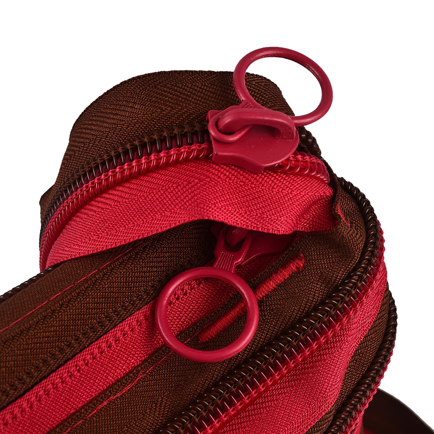 Zipit Crossbody Bag - Dark Pink