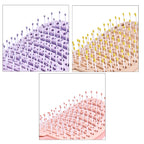 THE BEST VALUE OFFER 2025 - Self-Cleaning and hair detangling Hair Brush Set - Pink, Purple - Cream PACK OF 3