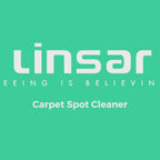 Linsar Portable Carpet and Upholstery Cleaner - Vacuum Machine - Black