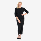 Pure And Natural Super Soft Sparkling Jumper (Size 10) - Black