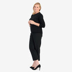 Pure And Natural Super Soft Sparkling Jumper (Size 20) - Black