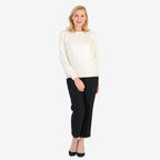 Pure And Natural Super Soft Sparkling Jumper (Size 20) - Ivory