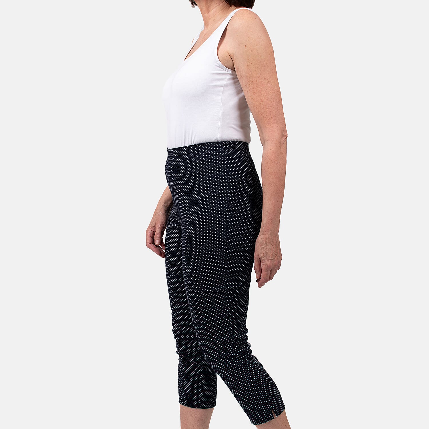 Pure and Natural Woven Trousers (Size 14) - Black