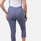 Pure and Natural Woven Trousers (Size 18) - Blue