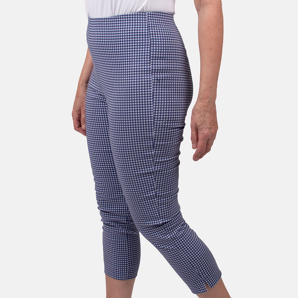 Pure and Natural Woven Trousers (Size 20) - Blue