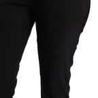Pure and Natural Viscose Trousers (Size 12) - Black