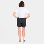 Pure and Natural Woven Short (Size 16) - Black
