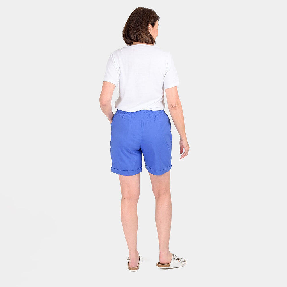 Pure and Natural Woven Short (Size 20) - Blue