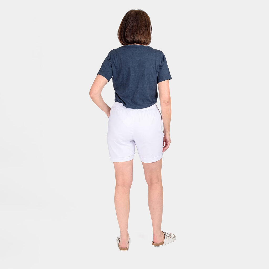 Pure and Natural Woven Short (Size 20) - White