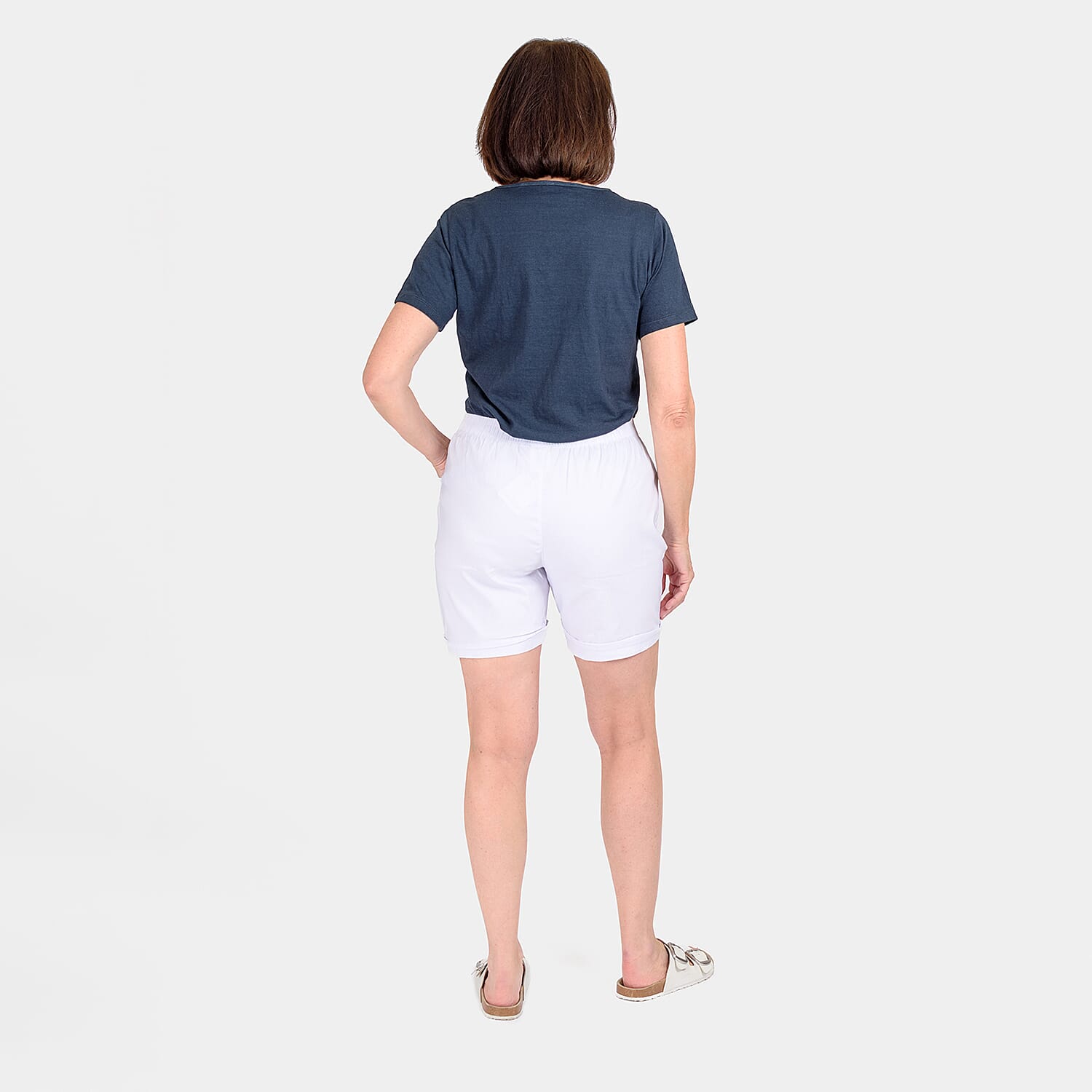 Pure and Natural Woven Short (Size 20) - White