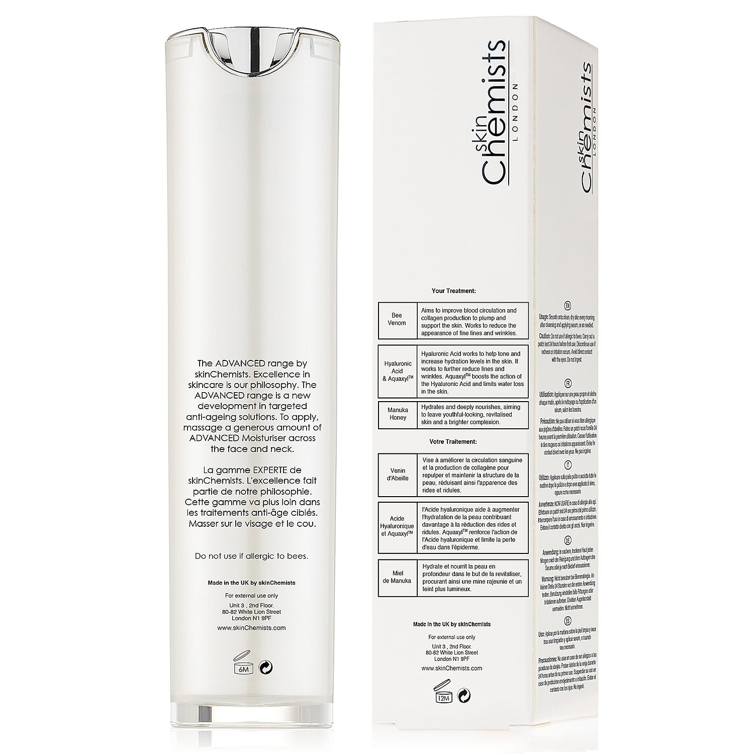skinChemists- Advanced Bee Venom Day Moisturiser - 50ml
