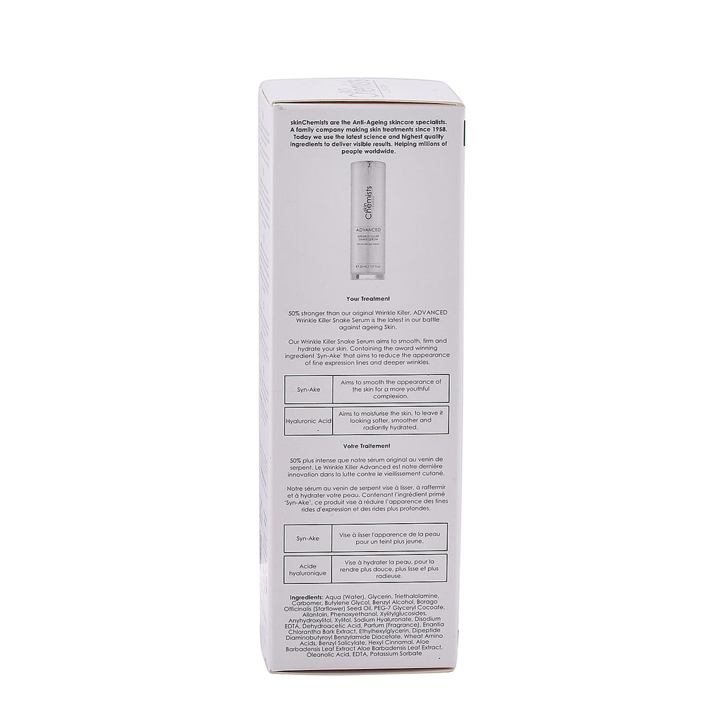 SkinChemists- SC Advanced Wrinkle Killer Snake Serum 4% - 30ml