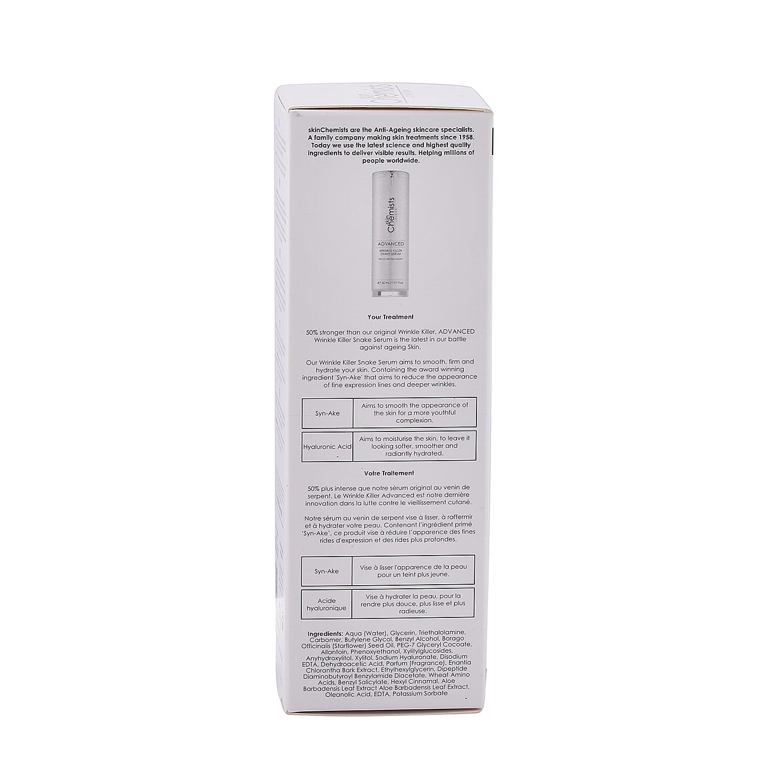SkinChemists- SC Advanced Wrinkle Killer Snake Serum 4% - 30ml