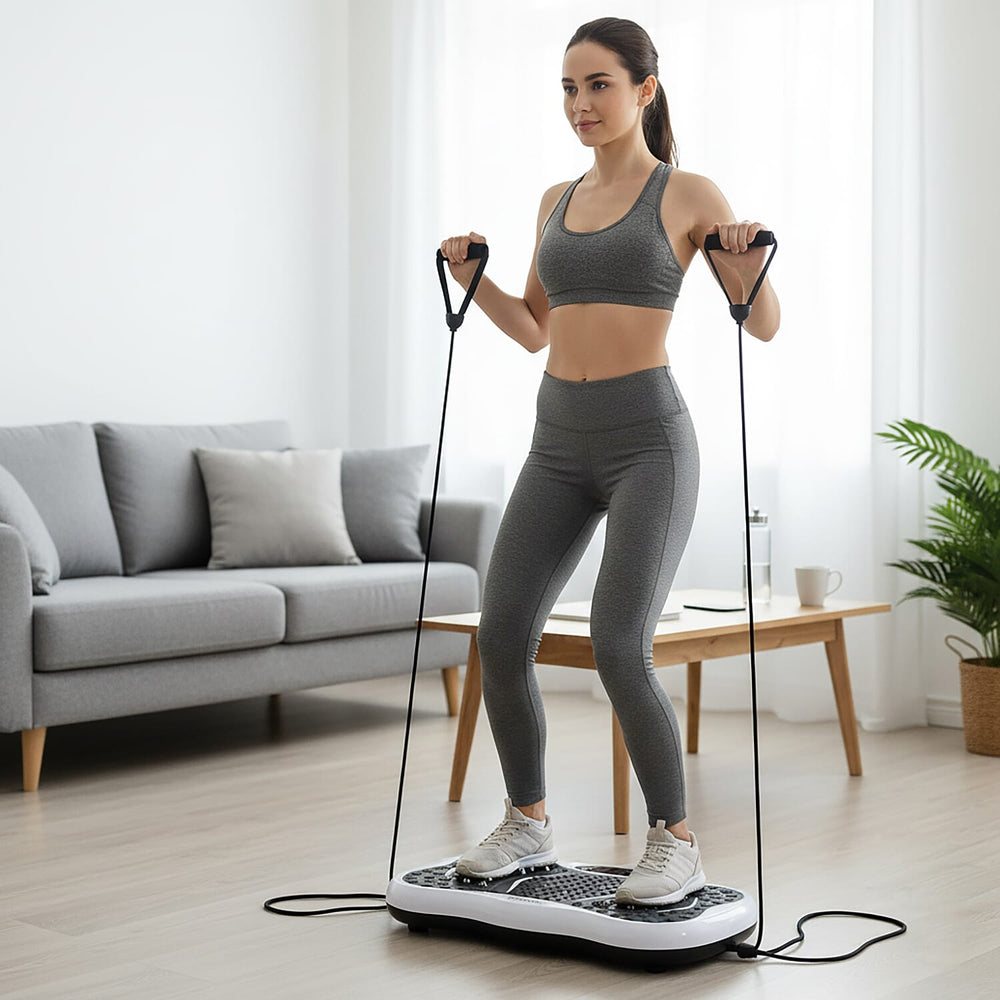 "vibration plate                                  Gear speed- 1-120 gears (customizable) 2. Working time- Adjustable from 1 to 20 minutes 3. With pull cord, remote control and power cord 4. Maximum lo