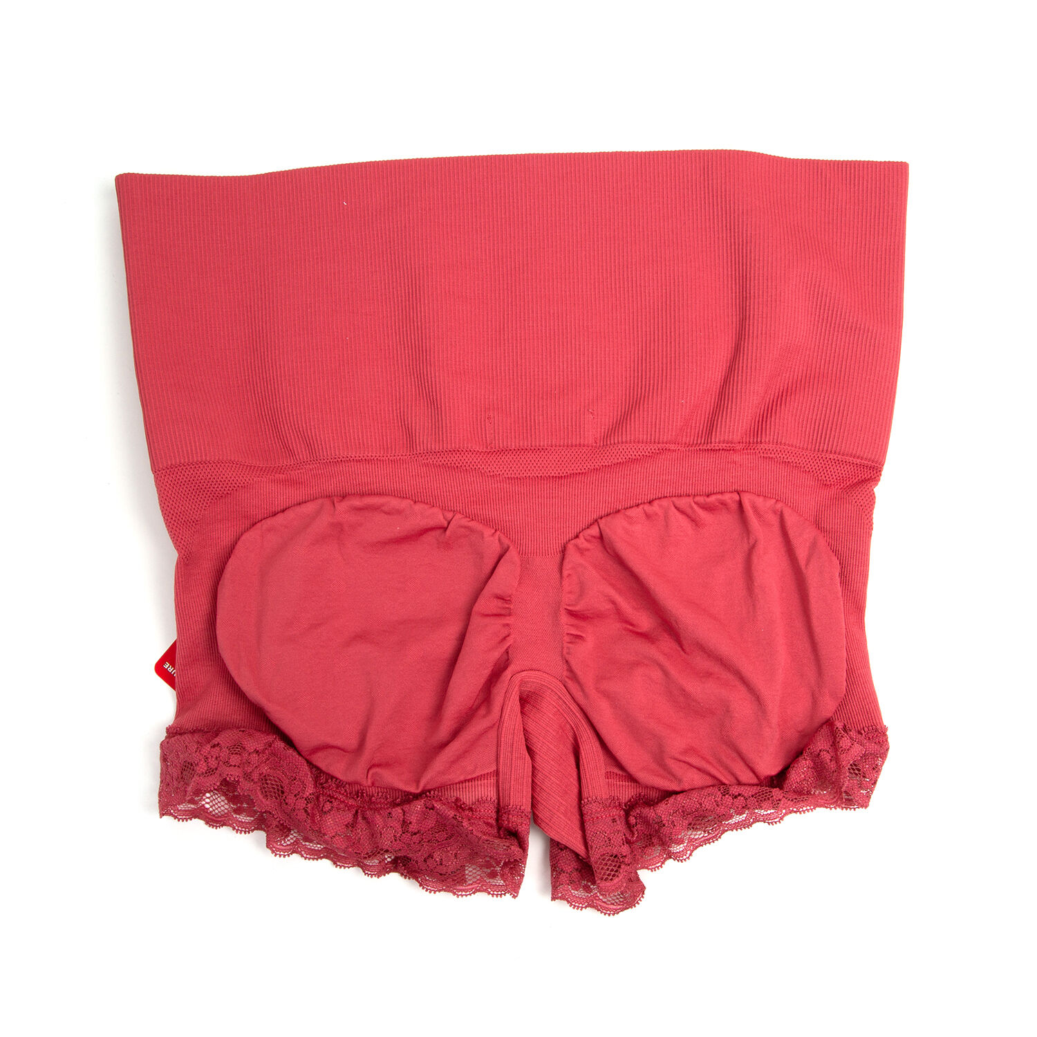 3 Piece Set- Sankom Functional Patent Body Shaper Briefs  with Lace (Size L-XL) (Size 16 to18)- Colour Dark Blue, Taupe Brown and Garnet Pink